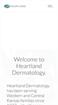 Mobile Screenshot of heartland-derm.com